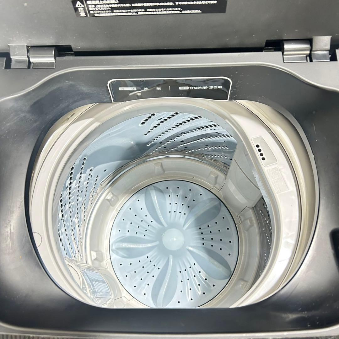 Hisense 洗濯機 5.5キロ 高年式 2021年 黒 清掃済み d5113