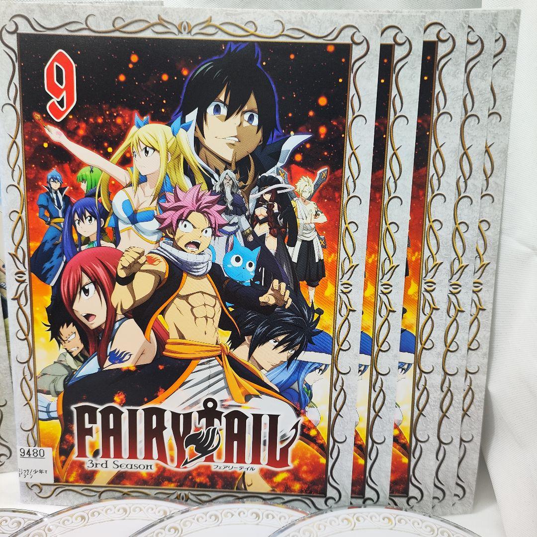 フェアリーテイル　FAIRY　TAIL　3rd season　DVD サード