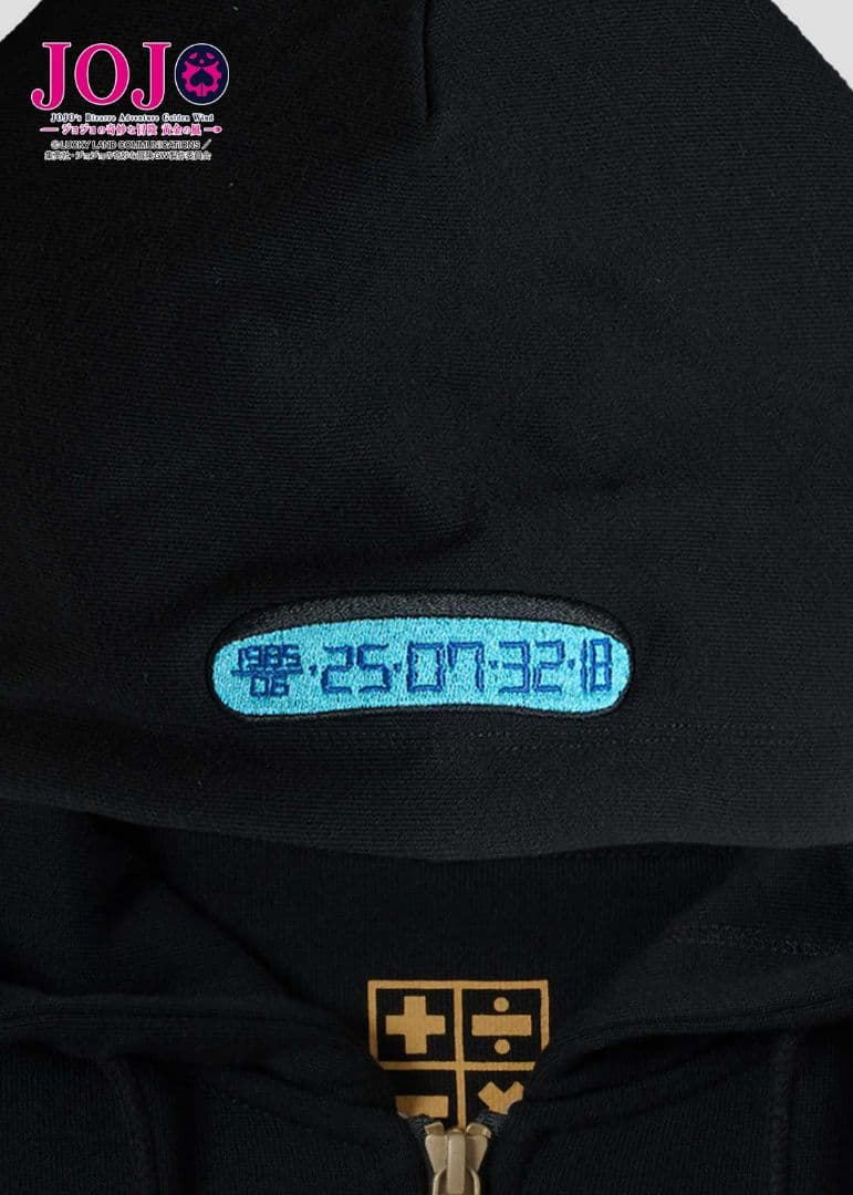 グラニフ　ジョジョ５部護衛チーム　裏毛ジップパーカー　Мサイズ