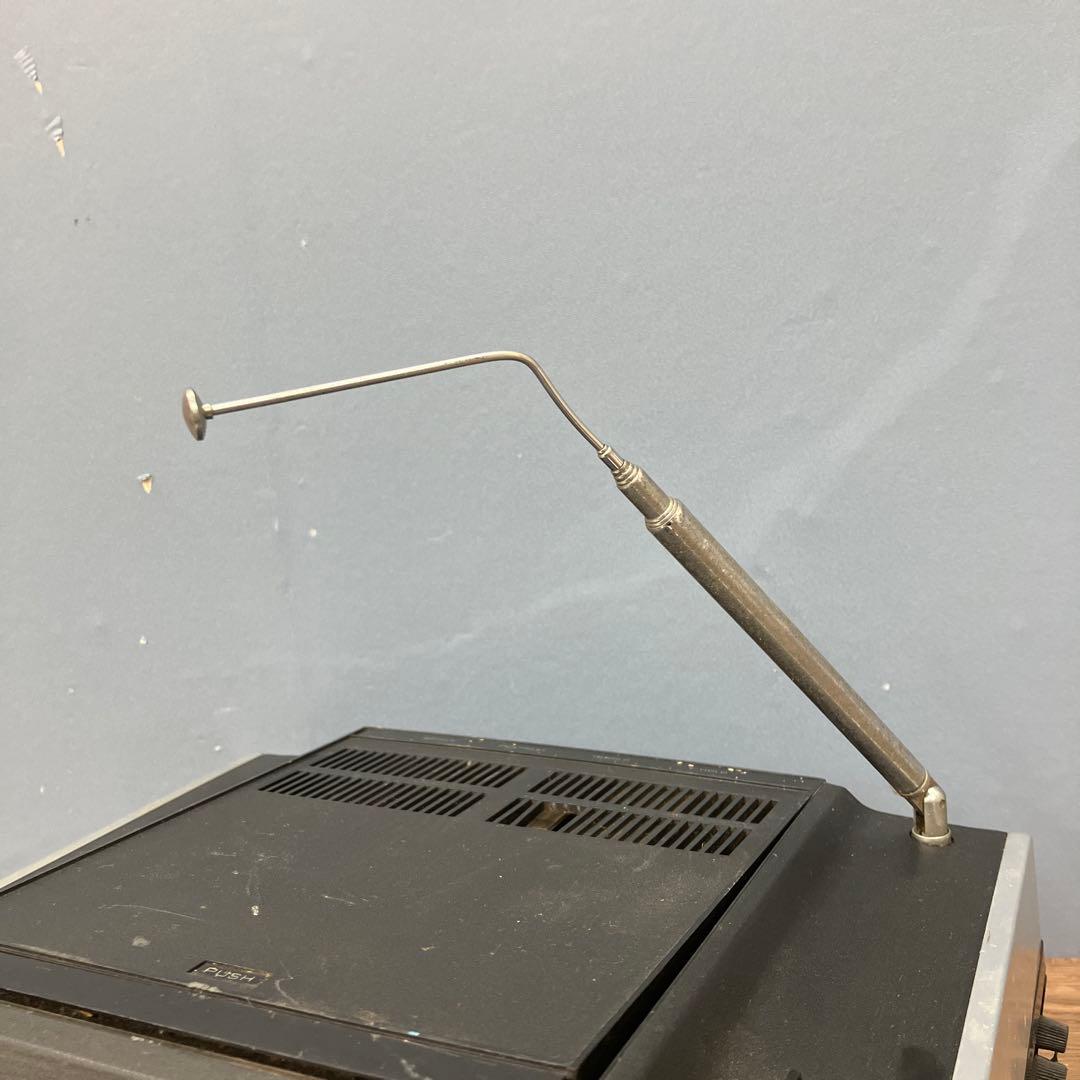 C-5 ジャンク品 希少 当時物 ナショナル トランジスタ テレビ ポータブル