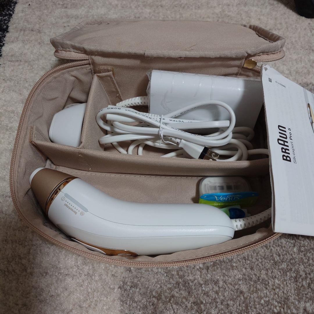 ブラウン シルクエキスパートpro5 注意事項あり