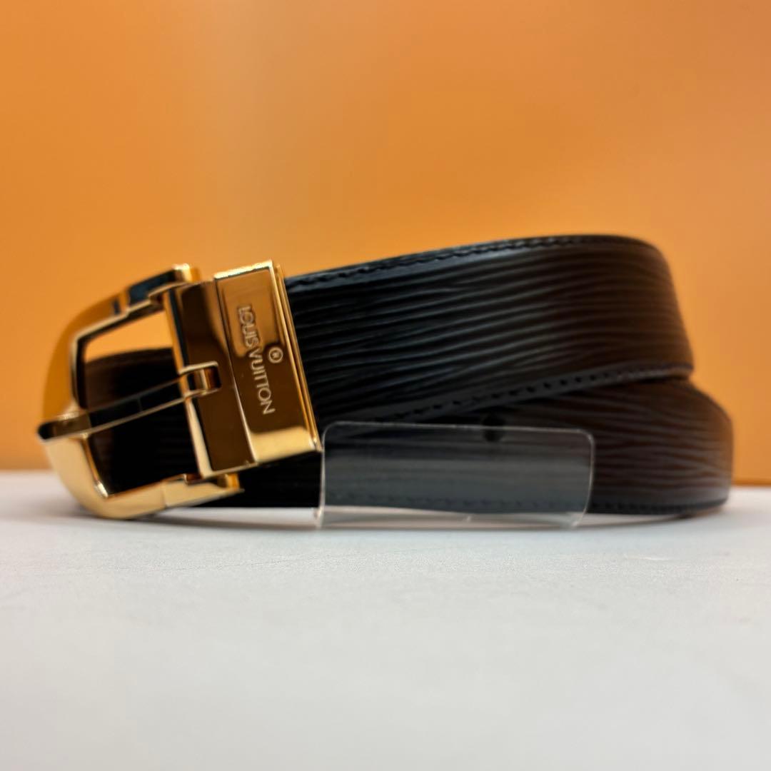 【美品✨】ルイヴィトン エピ サンチュール ベルト ゴールド金具 110/44
