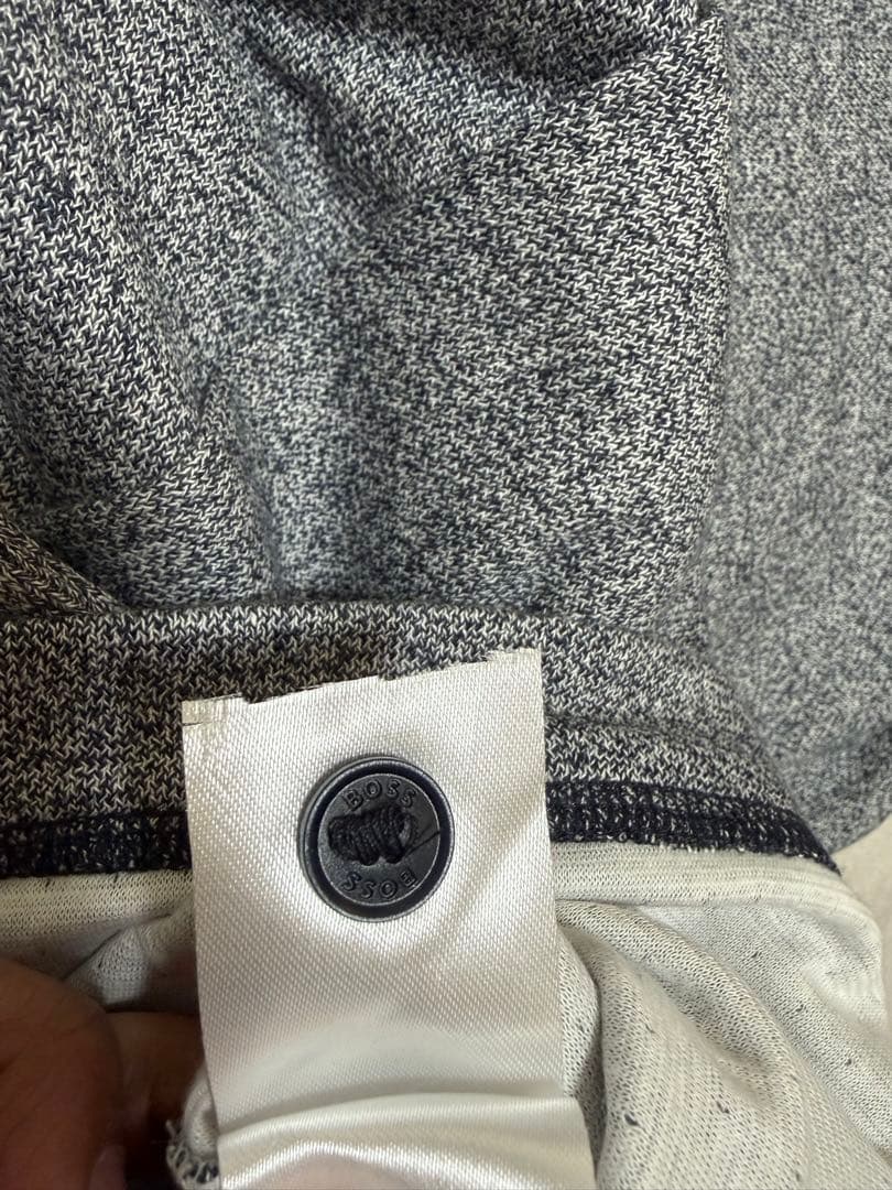 HUGO BOSS メンズ 長袖ポロシャツ（新品） M