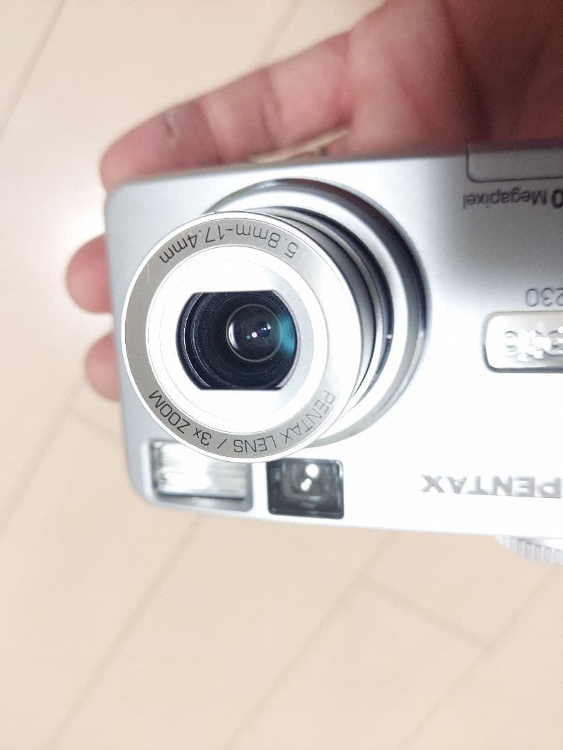 PENTAX Optio230 デジカメ スマホ転送OK 自撮り