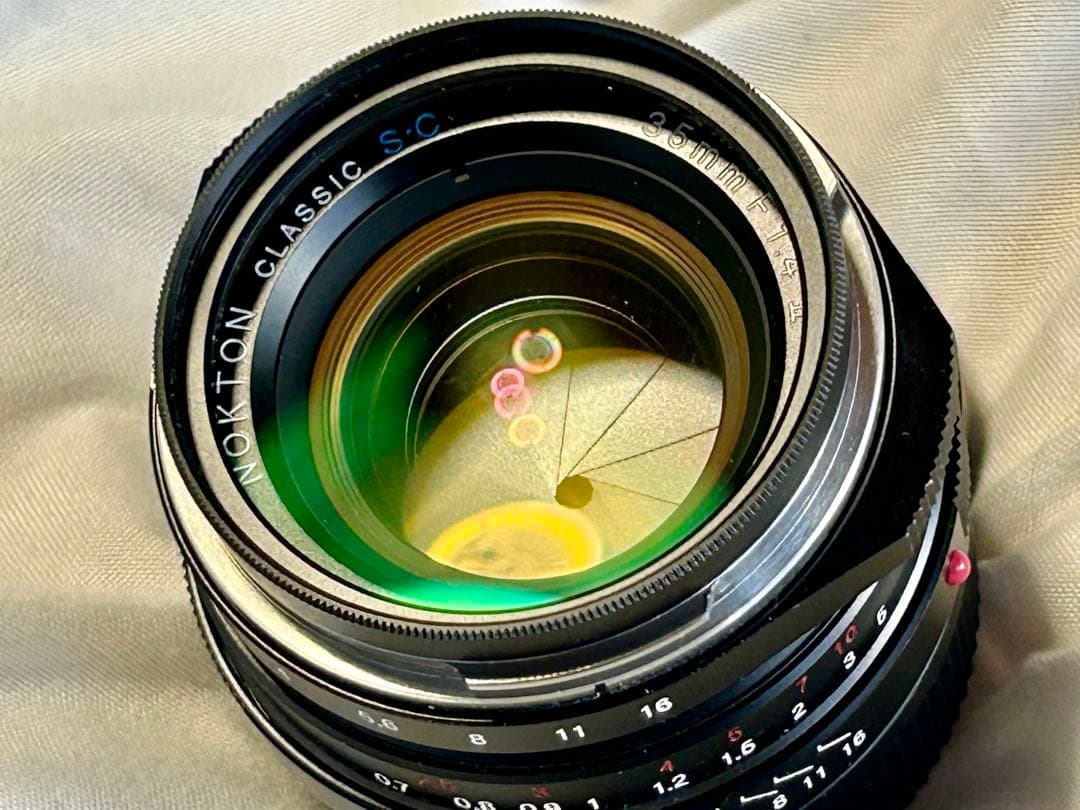 レンズ(単焦点) NOKTON classic 35mm f1.4 SC ll VM