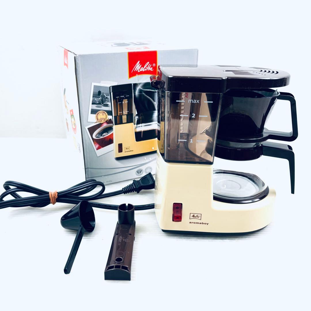 【未使用品】メリタ　アロマボーイ　コーヒーメーカー　MKM-251/C ベージュ
