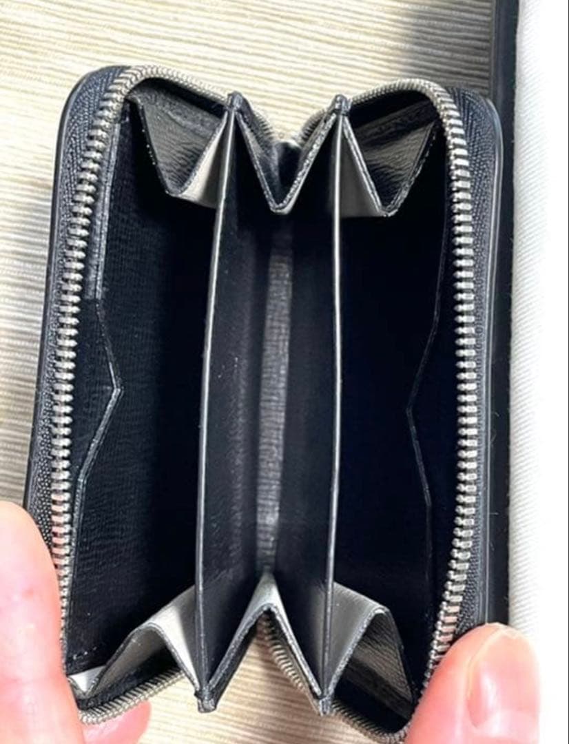 Valextra ブラック ウォレット