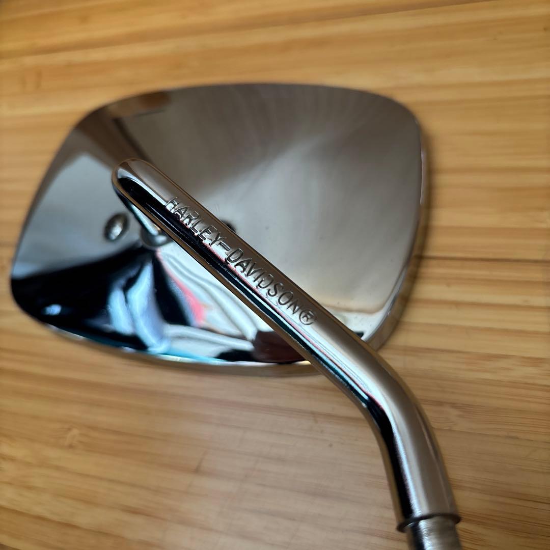 ハーレー純正　スクエアミラー　左右セット