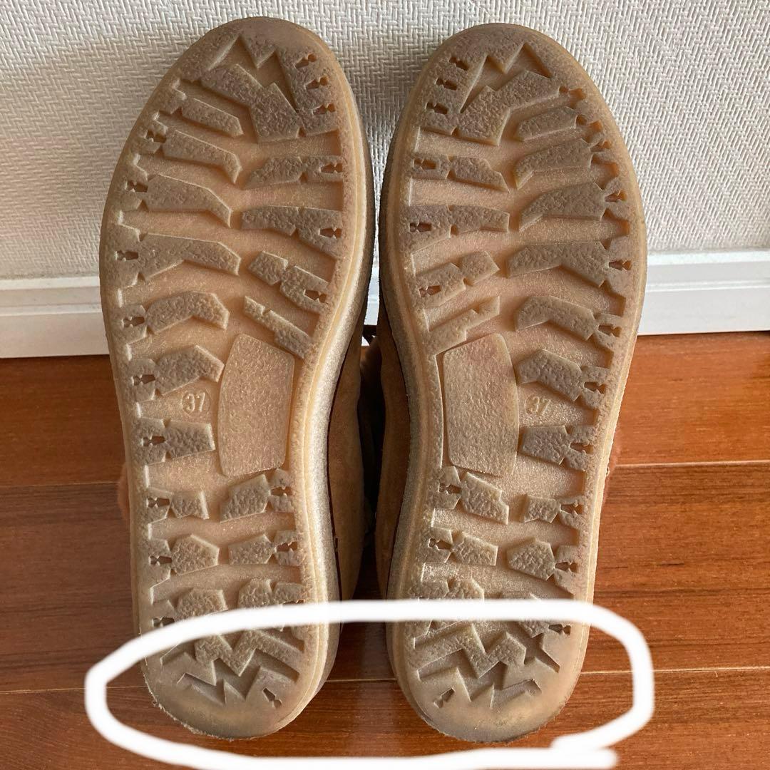 マックスマーラ weekend 2way ムートンブーツ 37 24cm