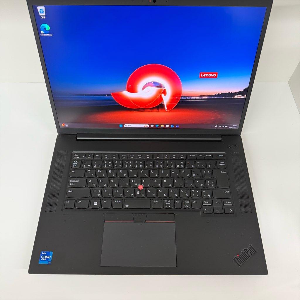 ●CAD用●ThinkPad P1 Gen4 i7 32GB RTX A2000