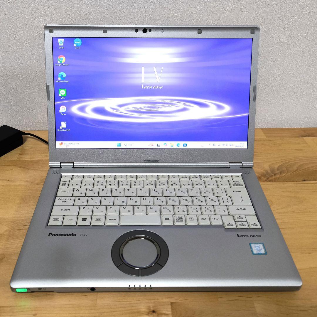 レッツノート LV7 ノートパソコン｜Windows11／i5 第8世代／14型