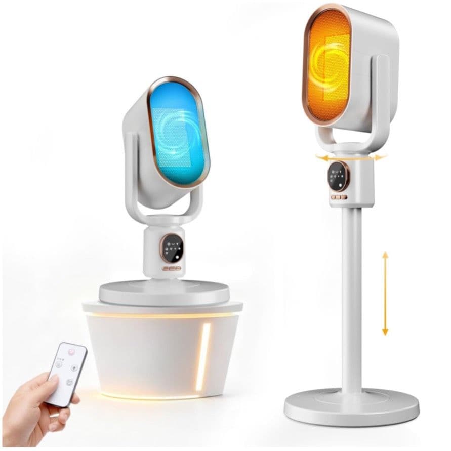 セラミックファンヒーター リモコン付き 一年中快適 タイマー機能省エネ