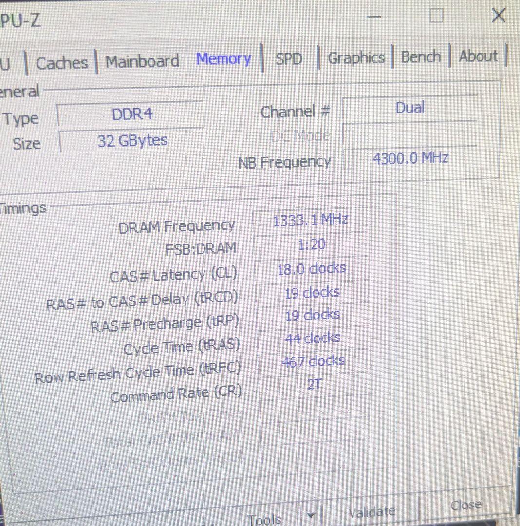 Corsair DDR4　2666MHz メモリー 4枚セット