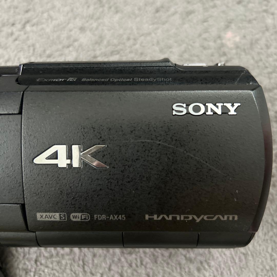 ジャンク品　SONY 4K HANDYCAM 本体　FDR-AX45