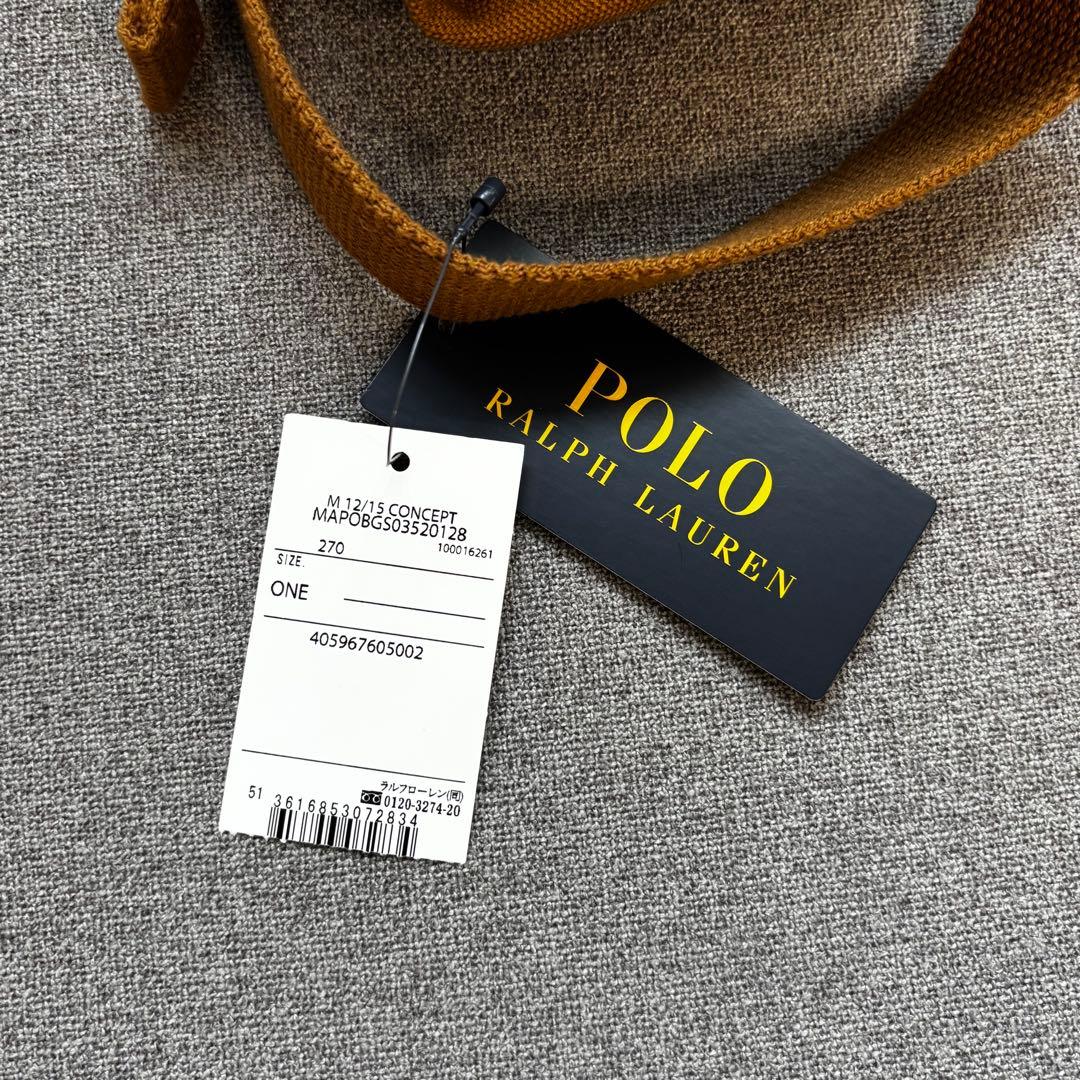 【新品未使用✨】タグ付　ポロラルフローレン キャンバスウエストバッグ