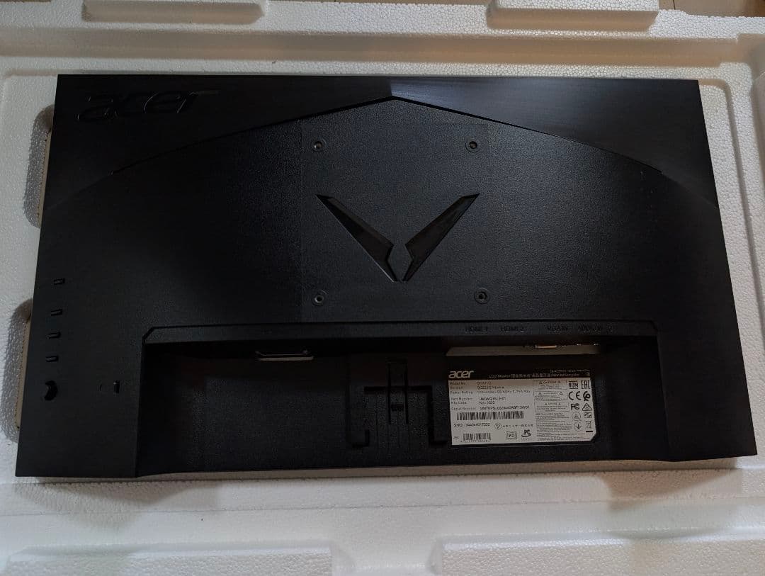 Acer エイサー 21.5インチ ゲーミングモニター QG221Q　美品！