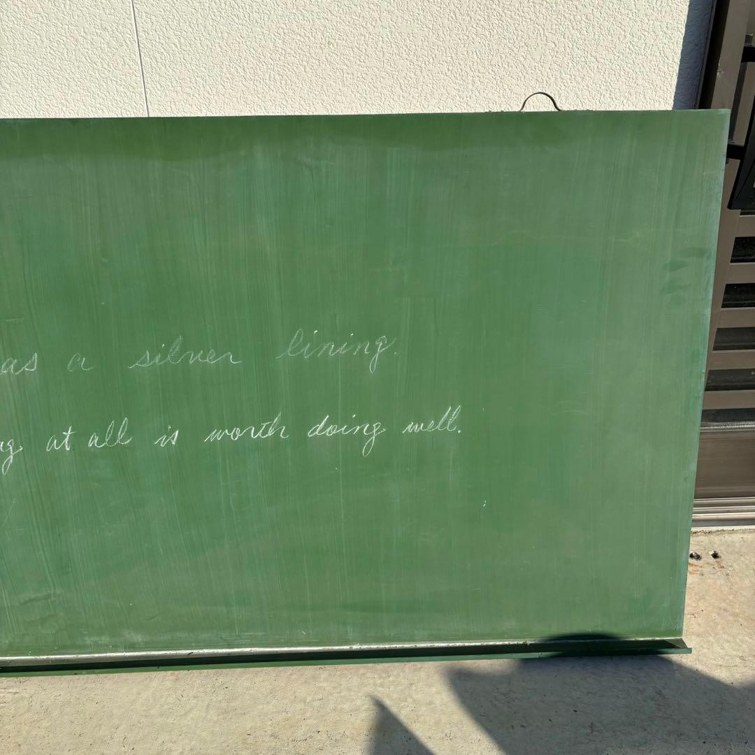 黒板　特大　アンティーク　インテリア　壁掛け　木製　希少