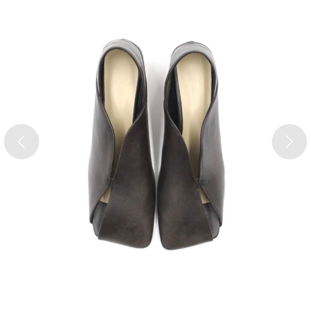 靴 ALM. ERIN OBJETHEEL PUMPS size36