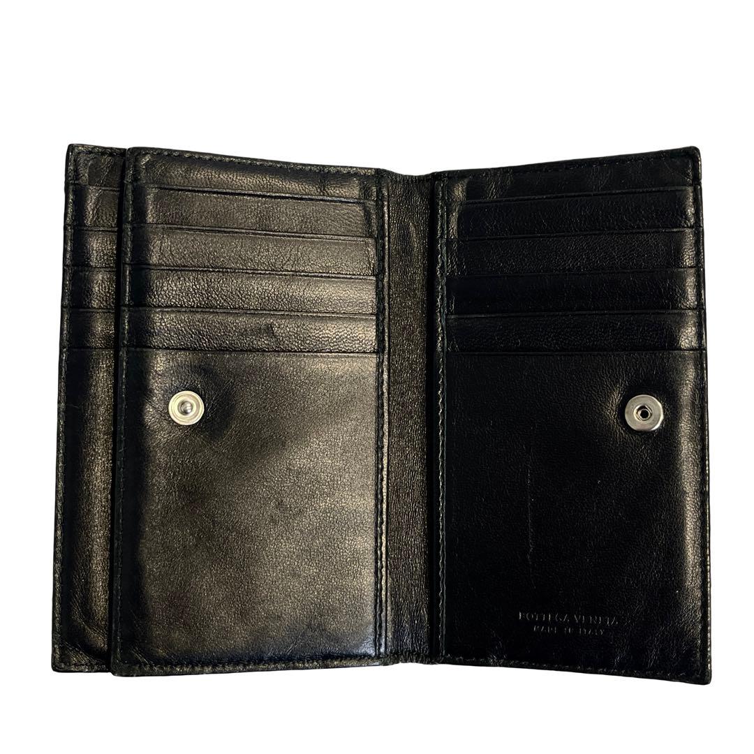 レアタイプ✨ボッテガヴェネタ カードケース 名刺入れ イントレチャート 黒