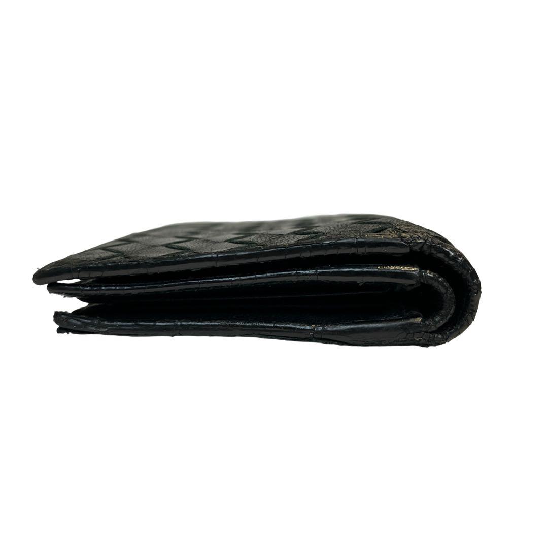 レアタイプ✨ボッテガヴェネタ カードケース 名刺入れ イントレチャート 黒