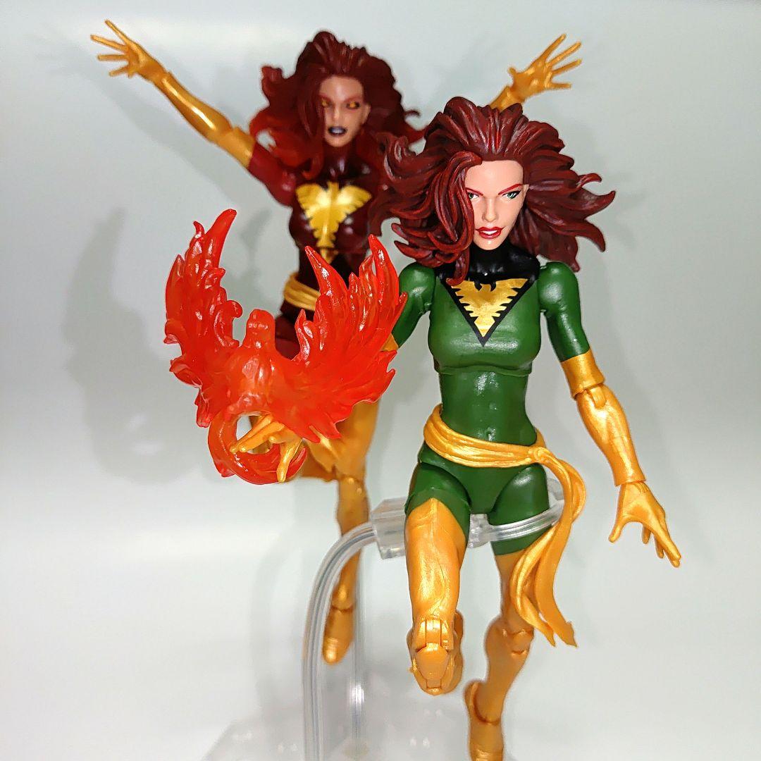 マーベルレジェンド フェニックス赤＆緑セット ジーン・グレイヘッド X-MEN