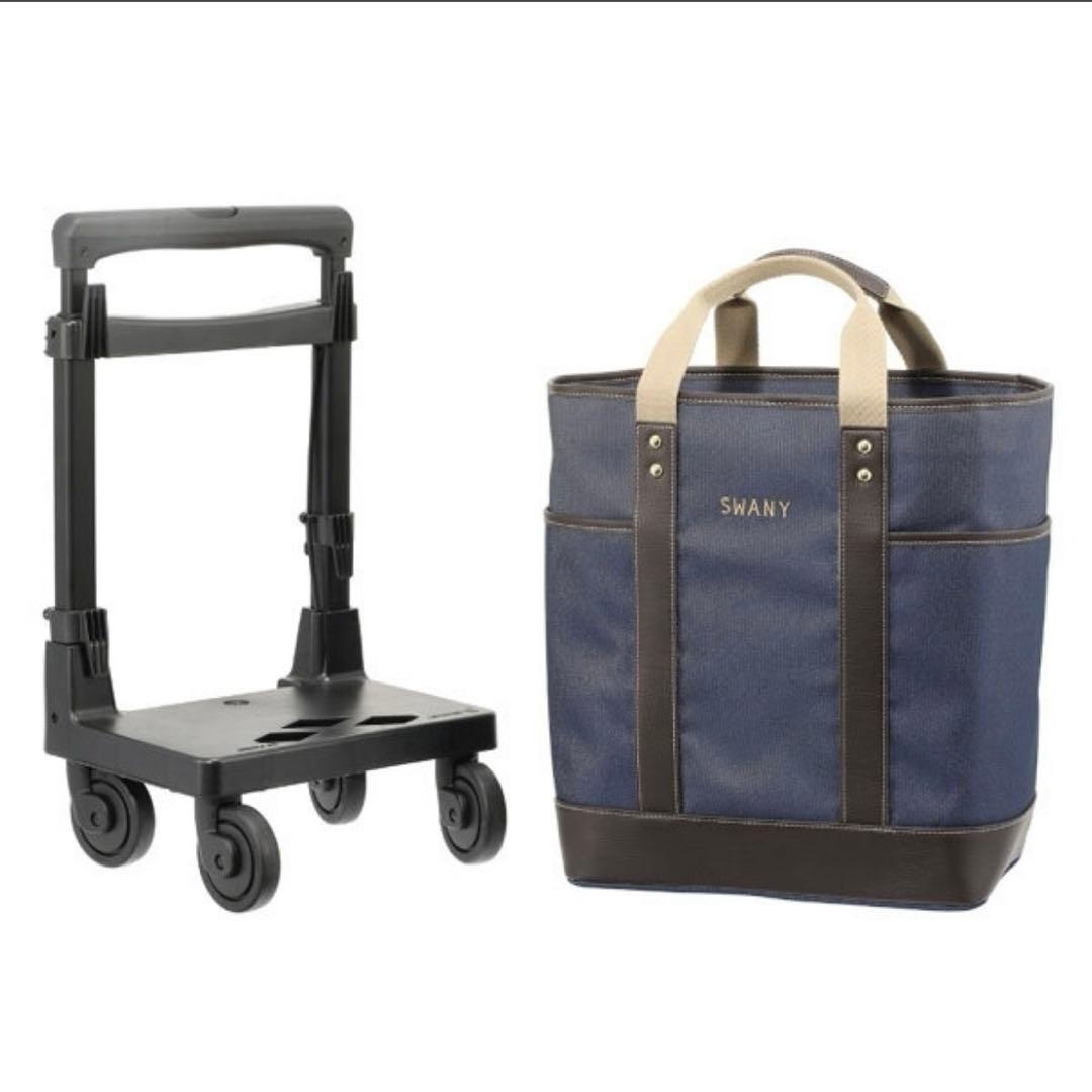 未使用　スワニー トートキャリー アクティブタウントート 4輪ストッパー付