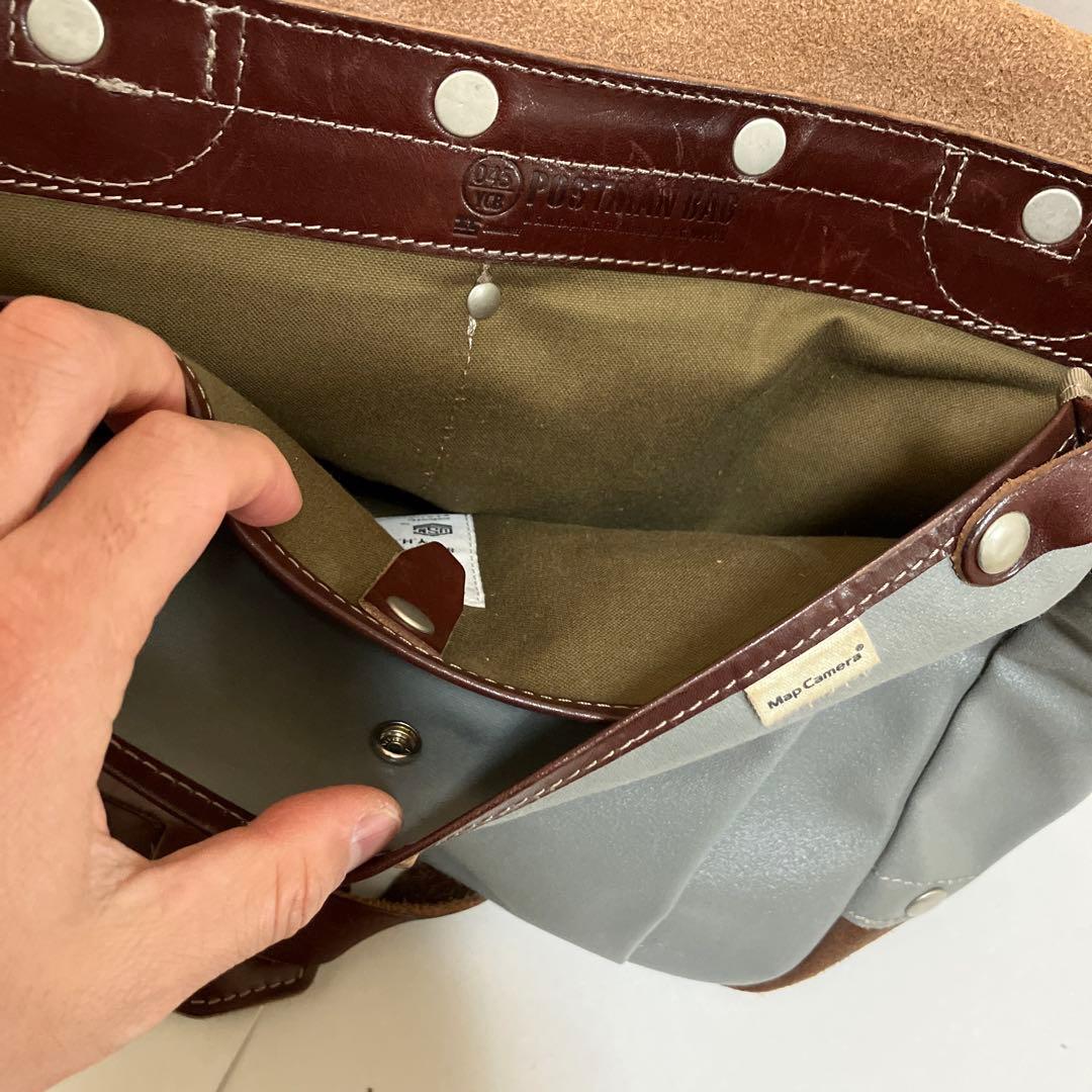 ハ*メ様 横浜帆布 マップカメラコラボ M17A1TS Postman Bag