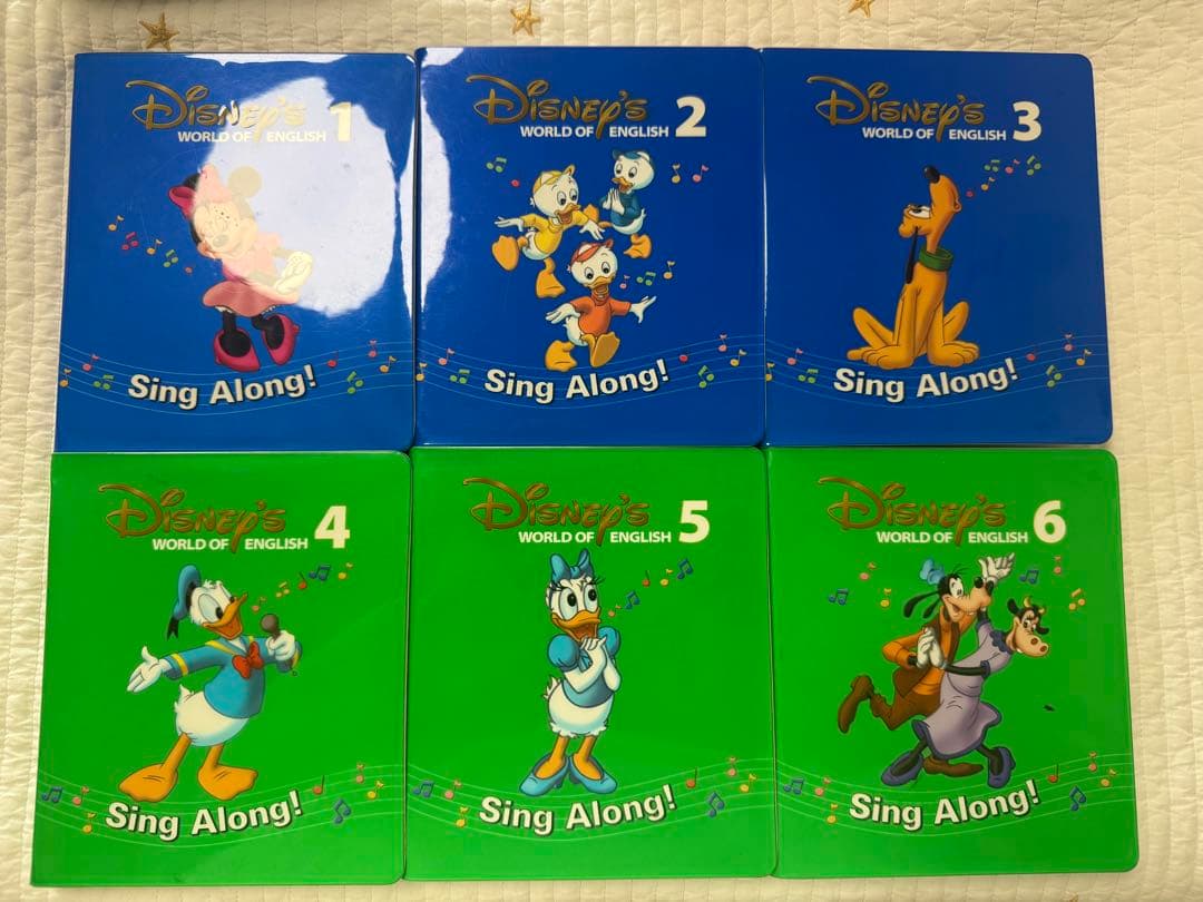 ディズニー英語システム シングアロング DVD 新子役 動作確認済み