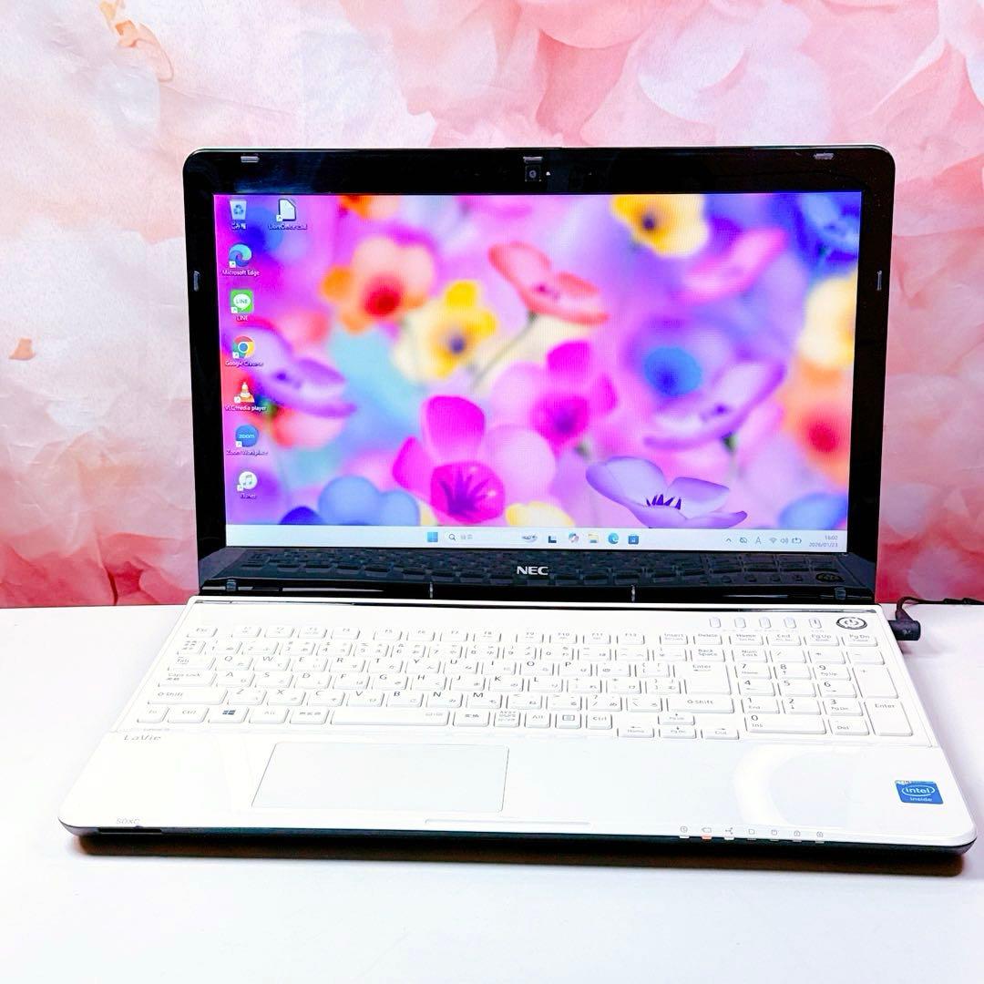 美品✨ 新品SSD windows11 カメラ ノートパソコン オフィス 薄型