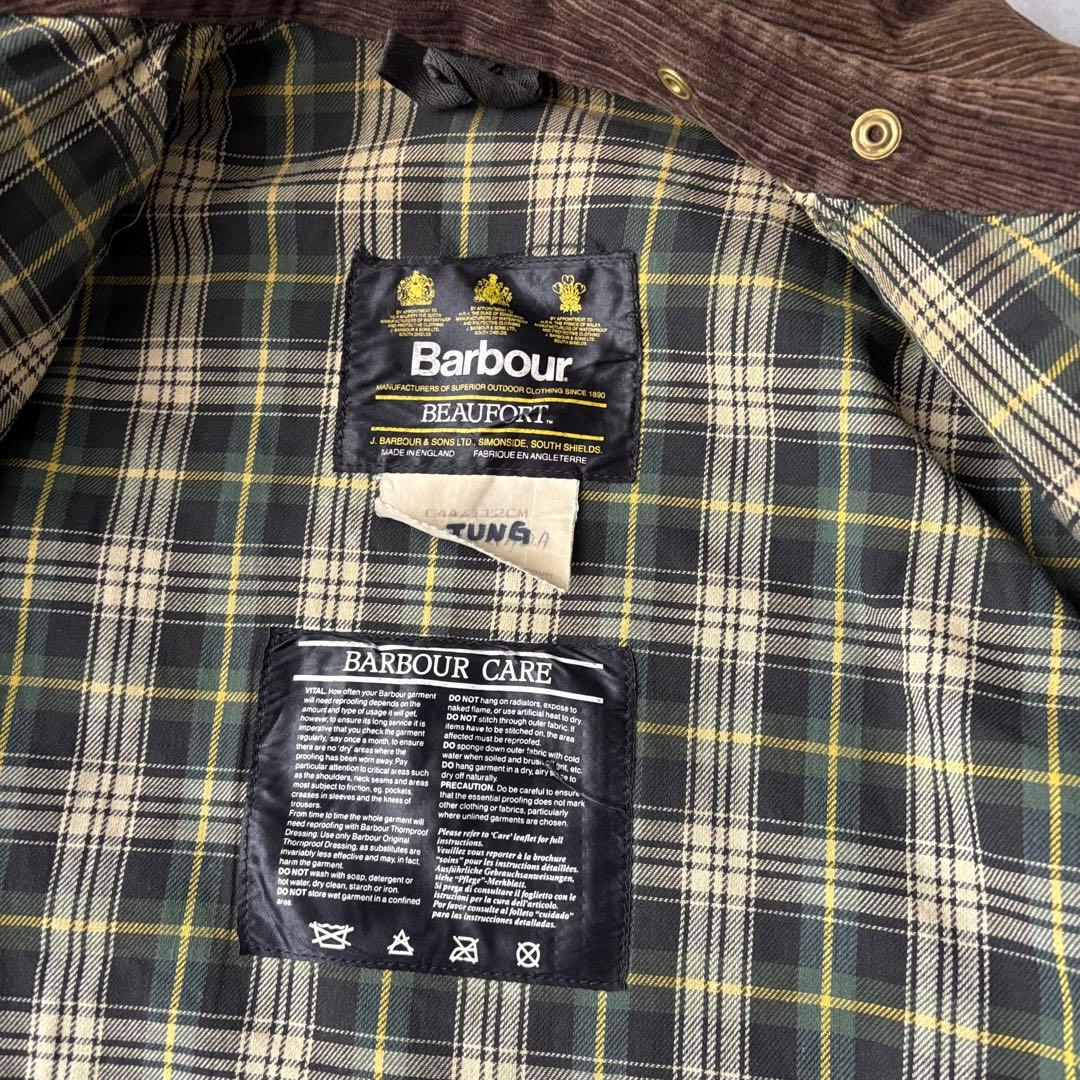 ワ*ム様 16338 Barbour バブアー ビューフォート オイルジャケット