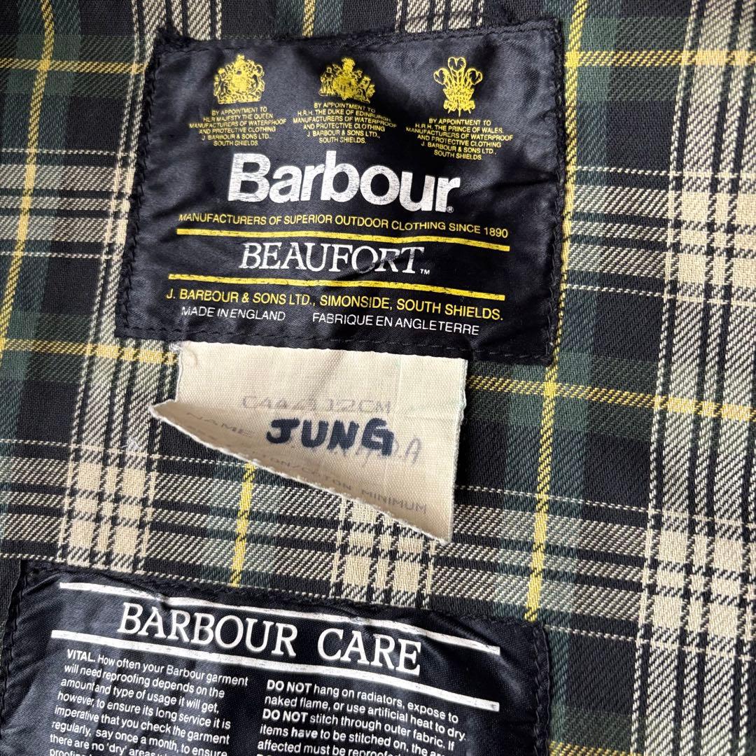 ワ*ム様 16338 Barbour バブアー ビューフォート オイルジャケット