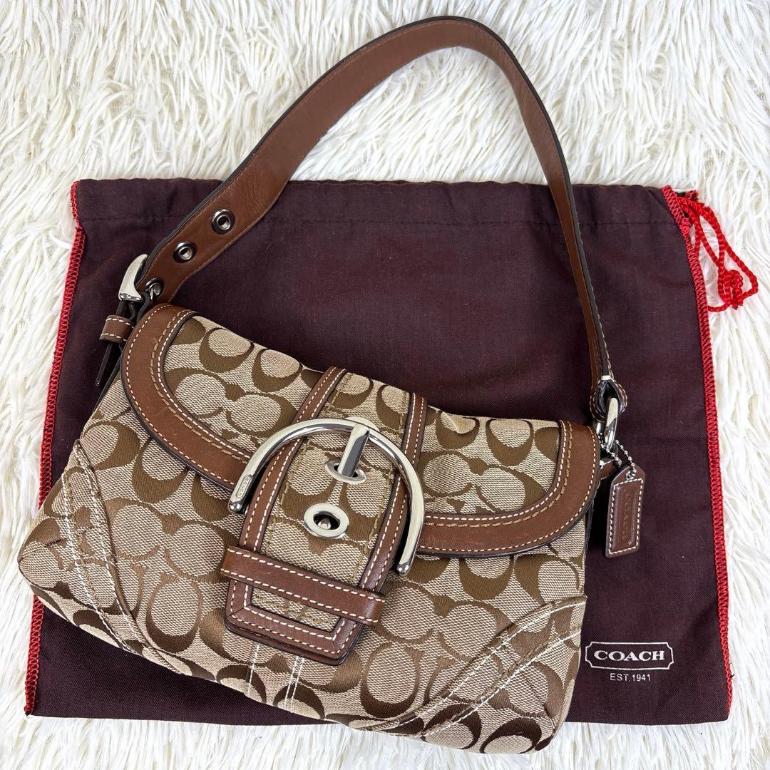 COACH、コーチ、ワンショルダーバッグ、ソーホー、シグネチャー