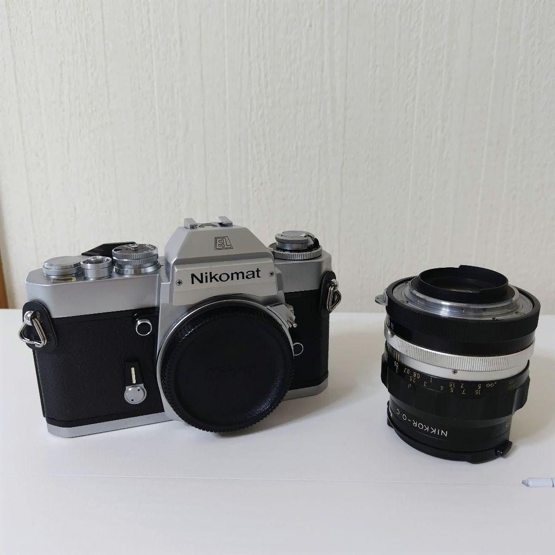 Nikomat EL シルバー レンズ付き ジャンク