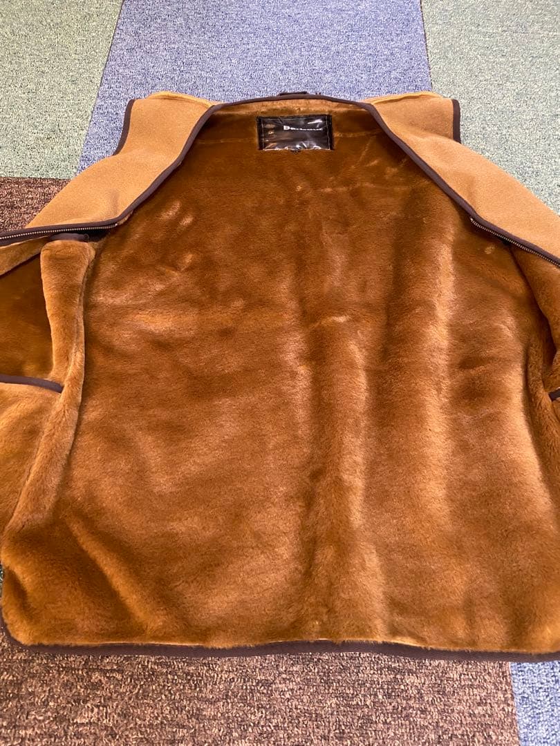 Barbour フロントジップ ファー ライナー ベスト 42