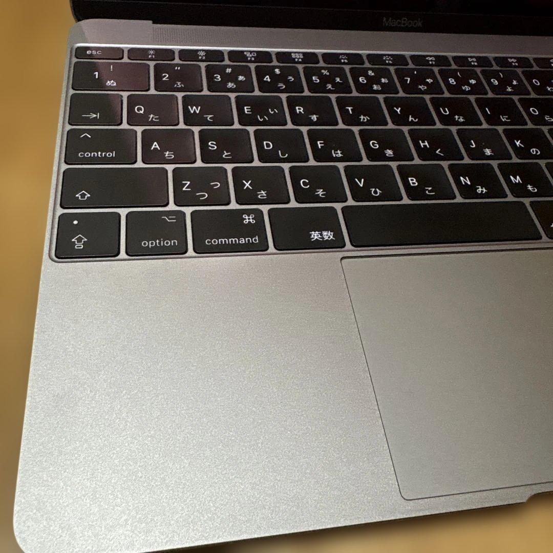 【美品】MacBook 12インチ 2017 8GB/256GB 充放電60回