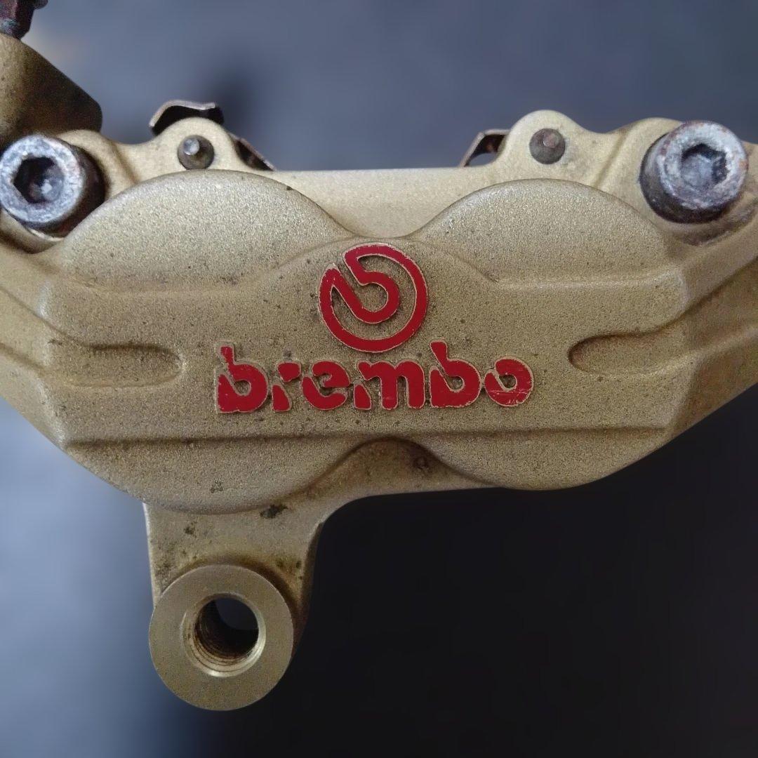 xjr1300 1998年 RP01 純正ブレンボキャリパー パット付