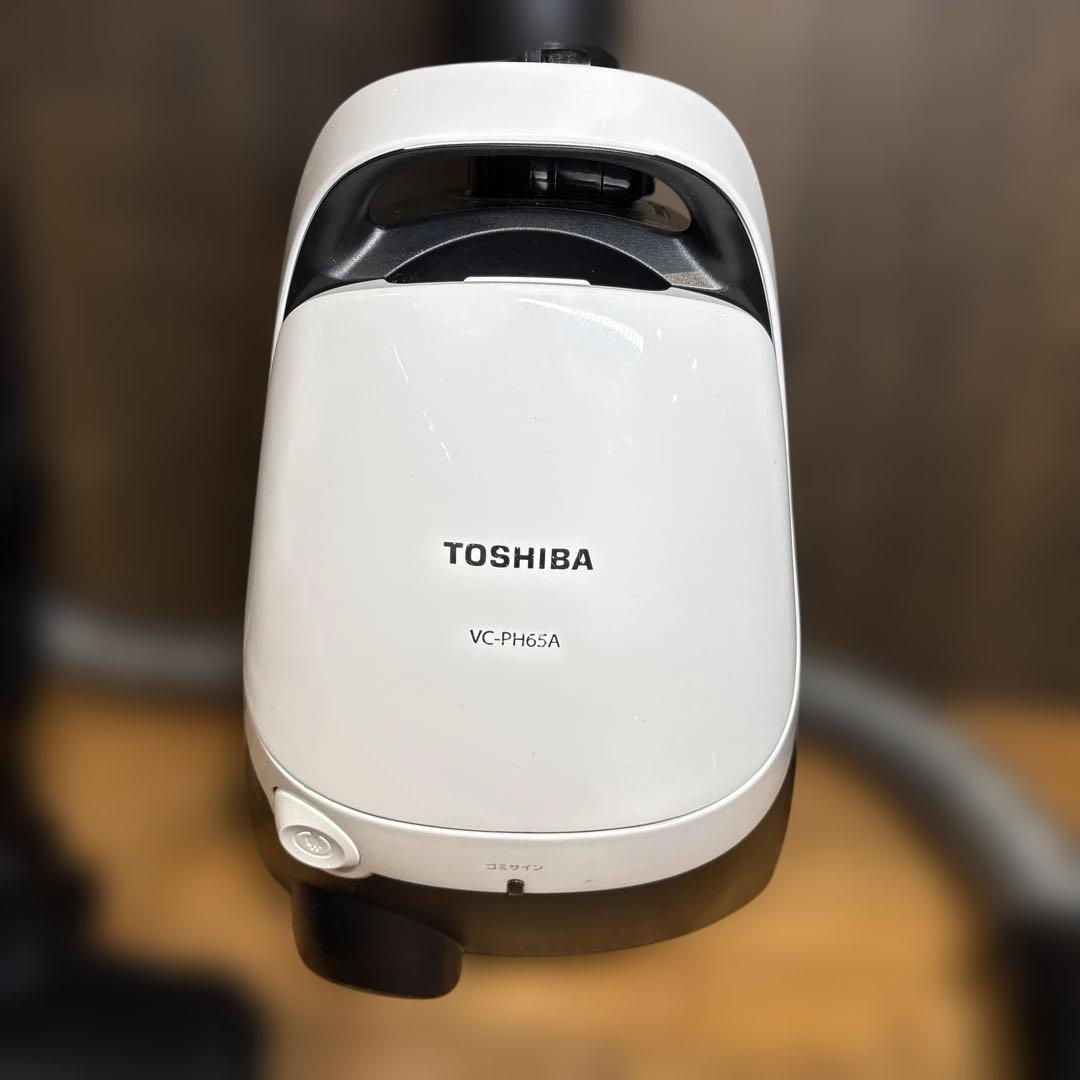 TOSHIBA 東芝 VC-PH65A-W 2022年製 紙パック式掃除機