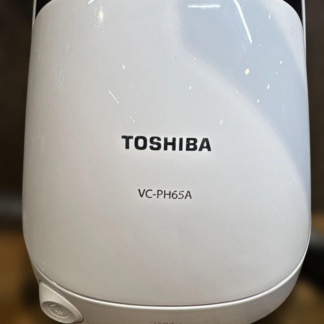 TOSHIBA 東芝 VC-PH65A-W 2022年製 紙パック式掃除機