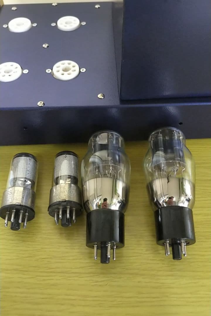 自作 6B4G シングル真空管アンプ