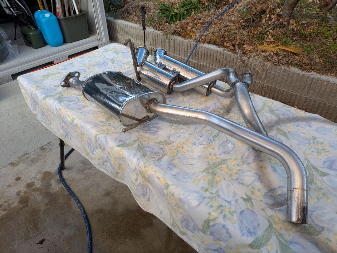 5️⃣次元ジムニーシエラ用ステンレス製デュアル出力マフラー