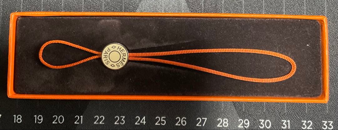 HERMES オレンジストラップ