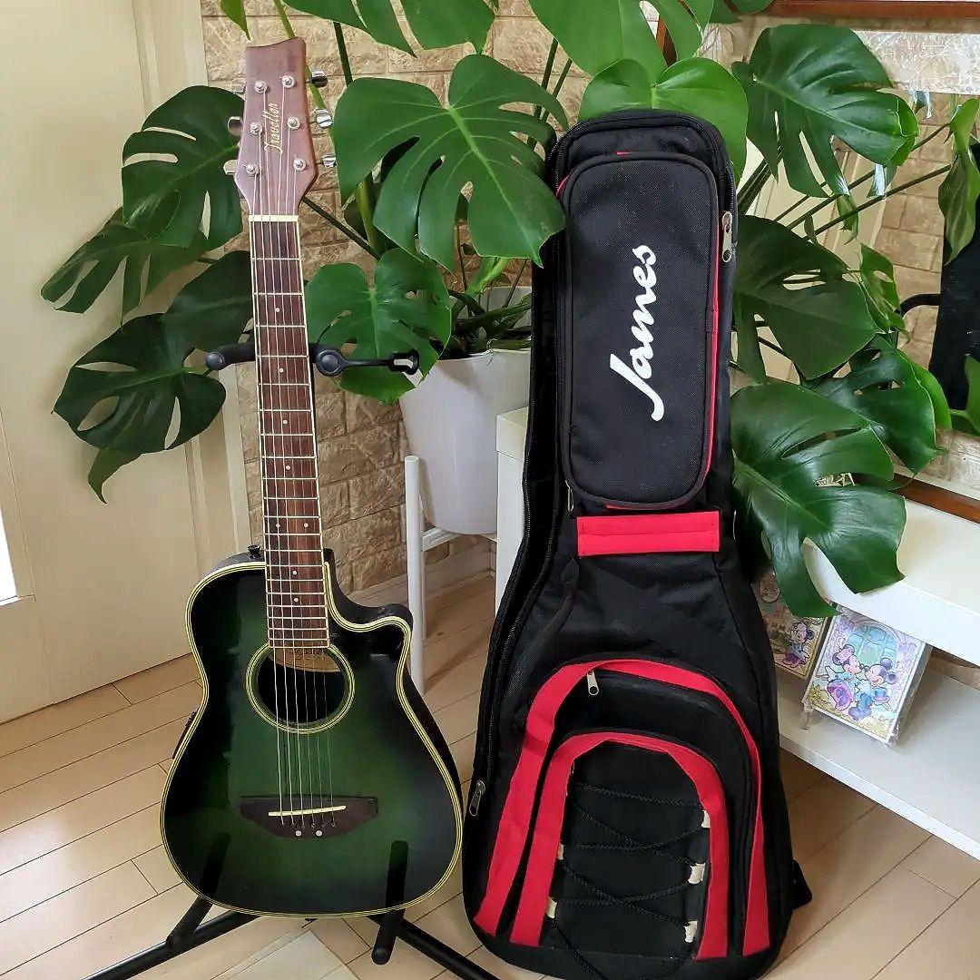 ♥MASTER CRAFT MT-W ミニエレアコギター Jamesギグバッグ他