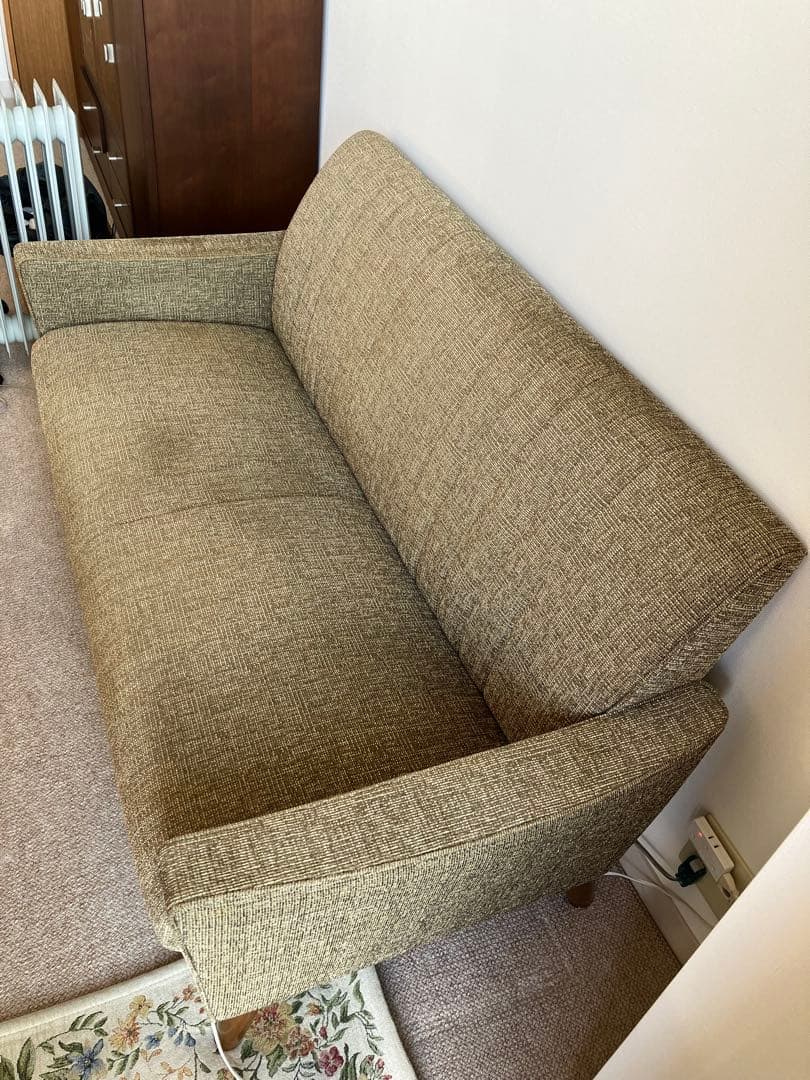 unico カリモク コラボデザイン 2人掛けソファ