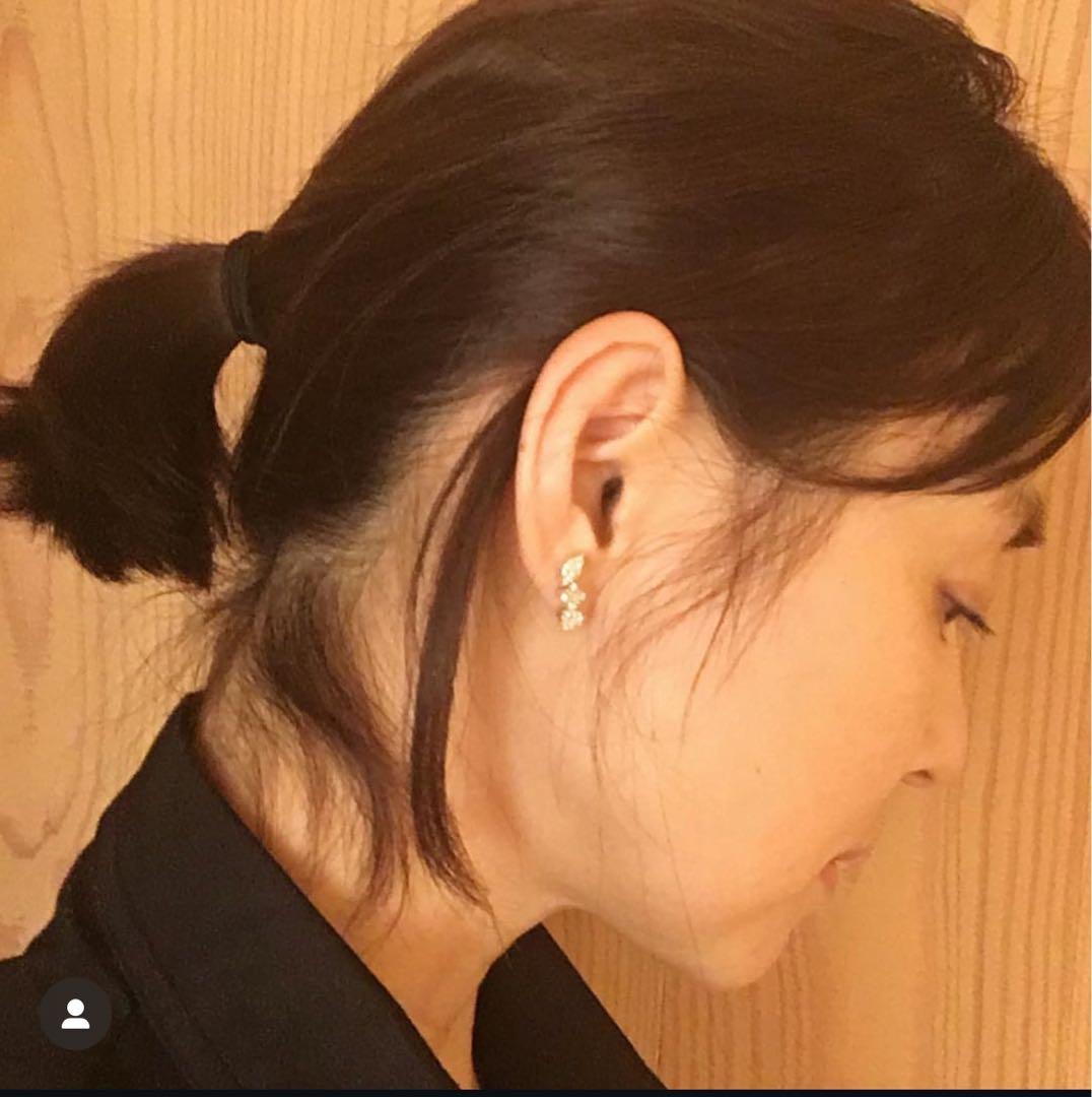 Sinmeダイヤモンド 3ピースピアス (石田ゆり子さん着用)330000円