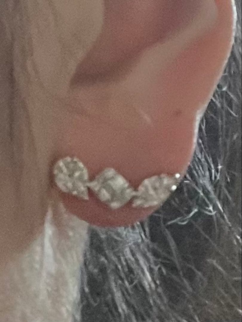 Sinmeダイヤモンド 3ピースピアス (石田ゆり子さん着用)330000円