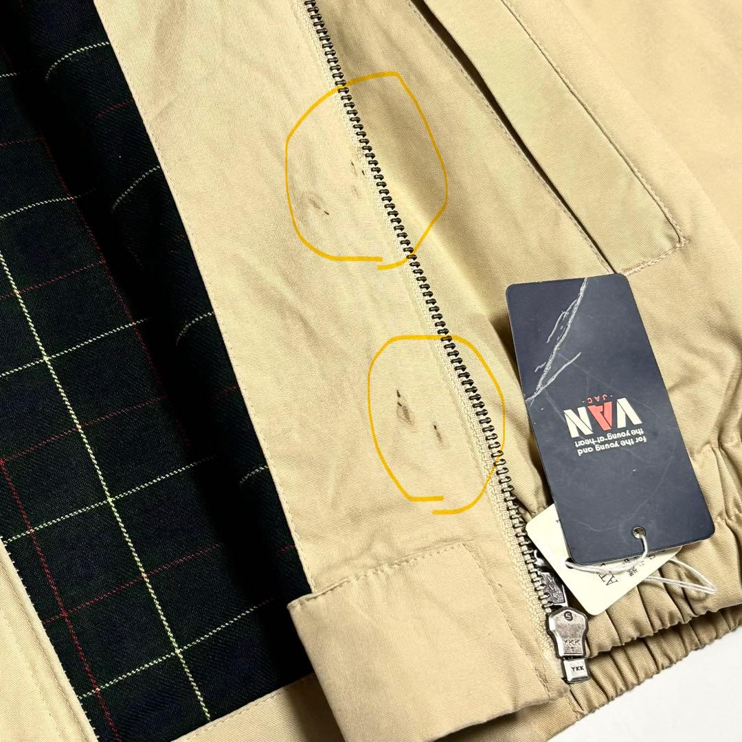 グッチ VAN バン ヂャケット　ベージュ系スイングトップ　ハリントンジャ