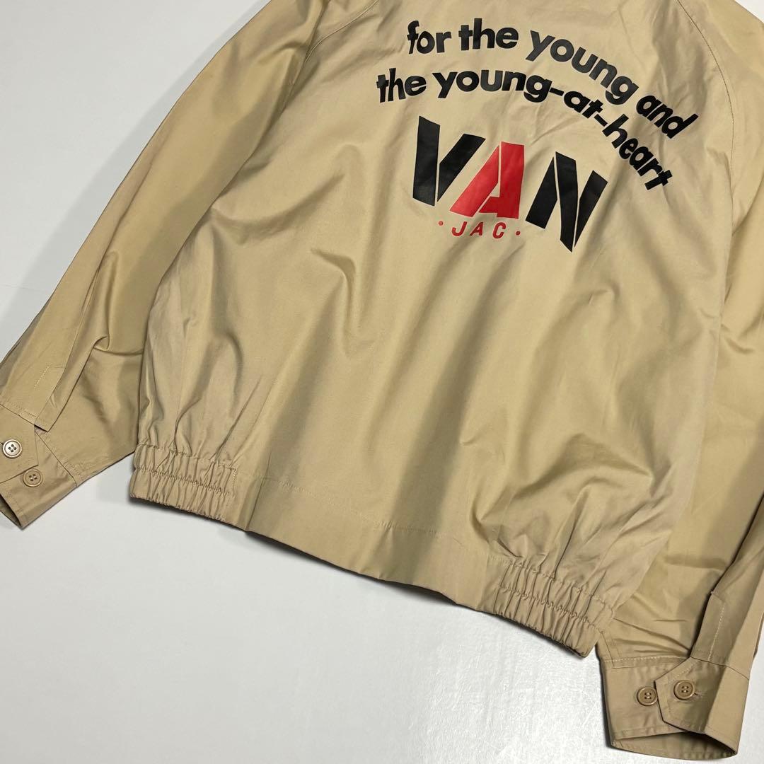 グッチ VAN バン ヂャケット　ベージュ系スイングトップ　ハリントンジャ