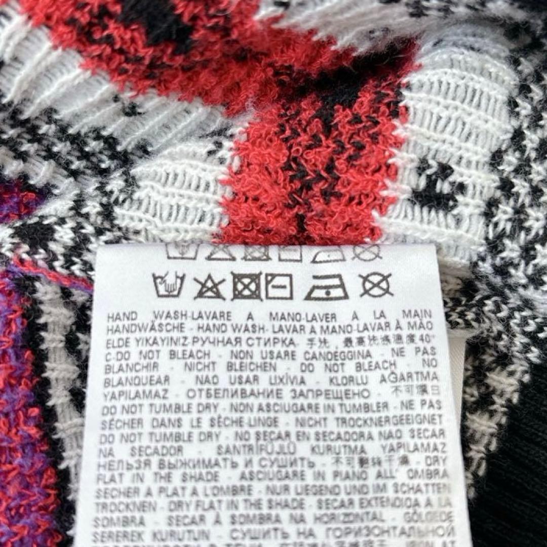 極美品✨【DIESEL】y2k ハイネック　ニットワンピース　イタリア製　黒系