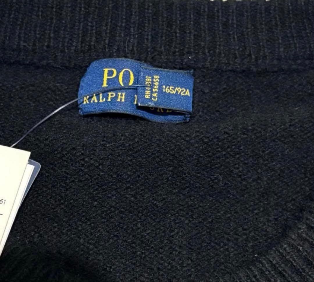 冬物処分　実寸確認要　未使用　PRL ウールカシミヤセーターMオーバーサイズ