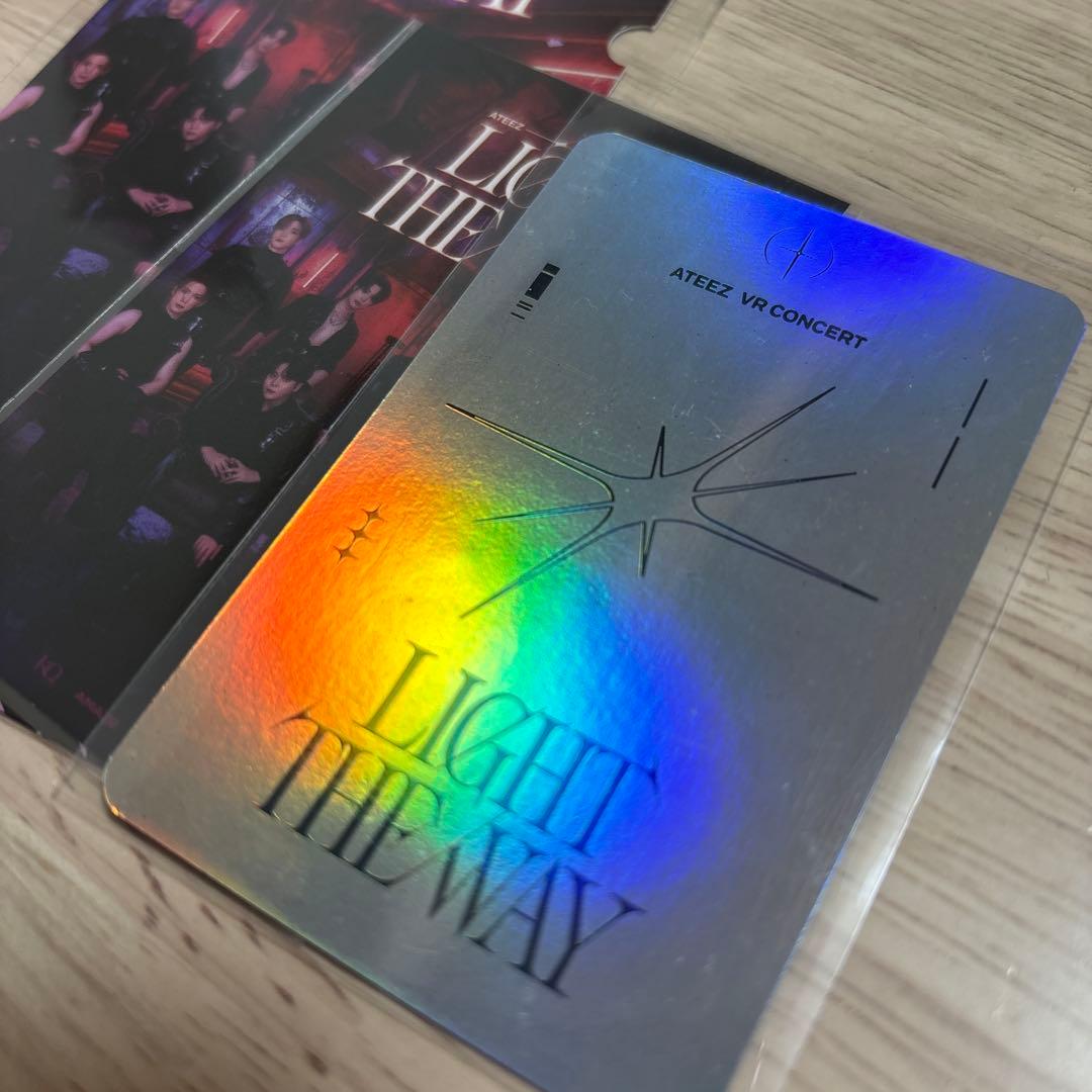 数量限定　ATEEZ 映画 VR 入場特典 スペシャルフォトカード サン